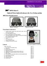 Preview for 1 page of 3M BPEO Size 0 Installation Instructions Manual