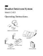 3M C1025 Operating Instructions Manual предпросмотр