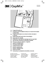 Preview for 1 page of 3M CapMix ESPE Operating Instructions Manual