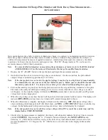 Preview for 16 page of 3M Charge Analyzer 711 Operating Instructions Manual