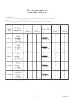 Preview for 22 page of 3M Charge Analyzer 711 Operating Instructions Manual