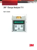 Preview for 1 page of 3M Charge Analyzer 711 User Manual