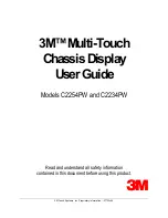 3M Chassis C2234PW User Manual предпросмотр