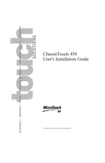 3M ChassisTouch 450 Installation Manual preview