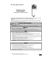 Preview for 1 page of 3M CS-451 Installation And Instruction Manual