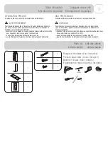 Preview for 3 page of 3M CS200MB Owner'S Manual