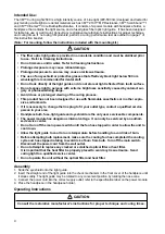 Preview for 4 page of 3M Curing Light 2500 M 5560 Instructions For Use Manual