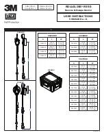 Preview for 1 page of 3M DBI Sala 3325100 User Instructions