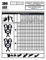 3M DBI SALA EXOFIT 1401000 User Instructions предпросмотр