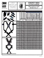 Preview for 1 page of 3M DBI SALA ExoFit Nex 603XS1020 User Instructions