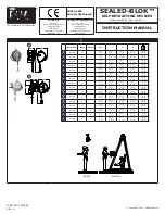 3M DBI SALA Sealed-Blok 3400803 Instruction Manual preview