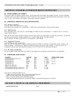 Предварительный просмотр 4 страницы 3M Designjet H35000 series Material Safety Data Sheet