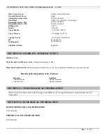 Предварительный просмотр 5 страницы 3M Designjet H35000 series Material Safety Data Sheet