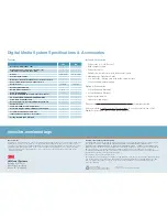 Preview for 4 page of 3M Digital Media System 700 Series Specifications