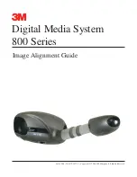 Предварительный просмотр 1 страницы 3M Digital Media Systems 800 Series Image Alignment Manual