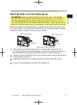 Предварительный просмотр 9 страницы 3M Digital Projector SX55 Operator'S Manual