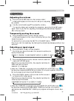 Предварительный просмотр 17 страницы 3M Digital Projector SX55 Operator'S Manual