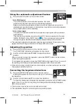 Предварительный просмотр 19 страницы 3M Digital Projector SX55 Operator'S Manual