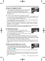 Предварительный просмотр 20 страницы 3M Digital Projector SX55 Operator'S Manual