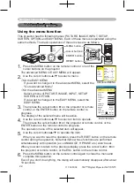 Предварительный просмотр 22 страницы 3M Digital Projector SX55 Operator'S Manual