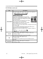 Предварительный просмотр 26 страницы 3M Digital Projector SX55 Operator'S Manual