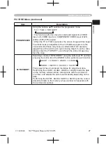 Предварительный просмотр 27 страницы 3M Digital Projector SX55 Operator'S Manual