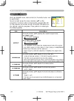 Предварительный просмотр 28 страницы 3M Digital Projector SX55 Operator'S Manual