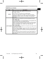 Предварительный просмотр 29 страницы 3M Digital Projector SX55 Operator'S Manual