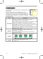 Предварительный просмотр 32 страницы 3M Digital Projector SX55 Operator'S Manual