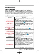 Предварительный просмотр 42 страницы 3M Digital Projector SX55 Operator'S Manual