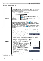 Предварительный просмотр 38 страницы 3M Digital Projector WX66 Operator'S Manual