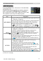 Предварительный просмотр 41 страницы 3M Digital Projector WX66 Operator'S Manual