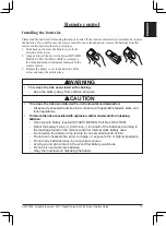 Preview for 13 page of 3M Digital Projector WX66 Product Safety Manual