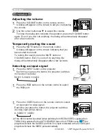 Предварительный просмотр 18 страницы 3M Digital Projector X15 Operator'S Manual