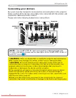 Предварительный просмотр 9 страницы 3M Digital Projector X20 Operator'S Manual