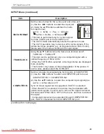 Предварительный просмотр 30 страницы 3M Digital Projector X20 Operator'S Manual