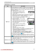 Предварительный просмотр 36 страницы 3M Digital Projector X20 Operator'S Manual