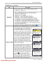 Предварительный просмотр 37 страницы 3M Digital Projector X20 Operator'S Manual