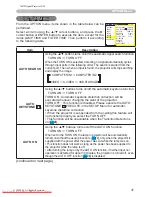 Предварительный просмотр 38 страницы 3M Digital Projector X20 Operator'S Manual