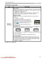 Предварительный просмотр 42 страницы 3M Digital Projector X20 Operator'S Manual