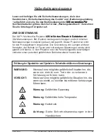 Preview for 23 page of 3M Digital Projector X20 Product Safety Manual