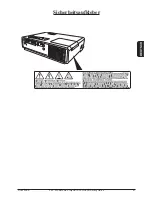 Preview for 27 page of 3M Digital Projector X20 Product Safety Manual