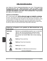 Preview for 68 page of 3M Digital Projector X20 Product Safety Manual