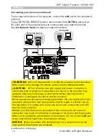 Preview for 10 page of 3M Digital Projector X30N Operator'S Manual