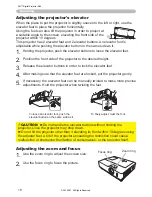 Предварительный просмотр 18 страницы 3M Digital Projector X64 Operator'S Manual