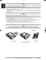 Предварительный просмотр 12 страницы 3M Digital Projector X64 Product Safety Manual