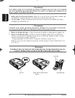 Предварительный просмотр 22 страницы 3M Digital Projector X64 Product Safety Manual