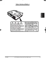 Предварительный просмотр 29 страницы 3M Digital Projector X64 Product Safety Manual