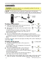 Предварительный просмотр 16 страницы 3M Digital Projector X75 Operator'S Manual