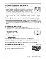 Предварительный просмотр 18 страницы 3M Digital Projector X75 Operator'S Manual